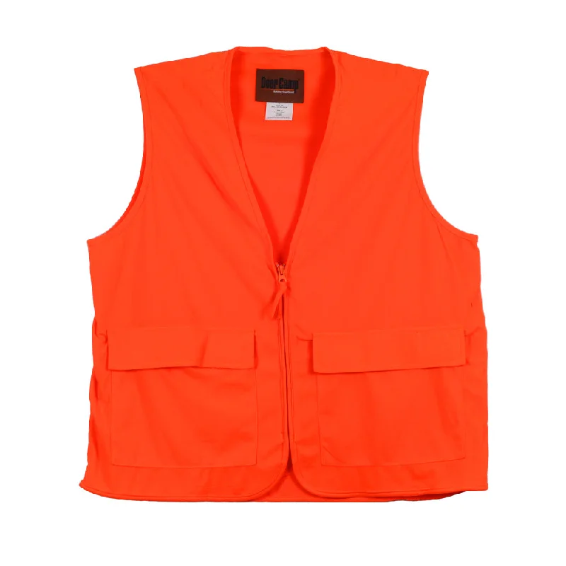 Deer Camp Orange Hunting Vest 20P