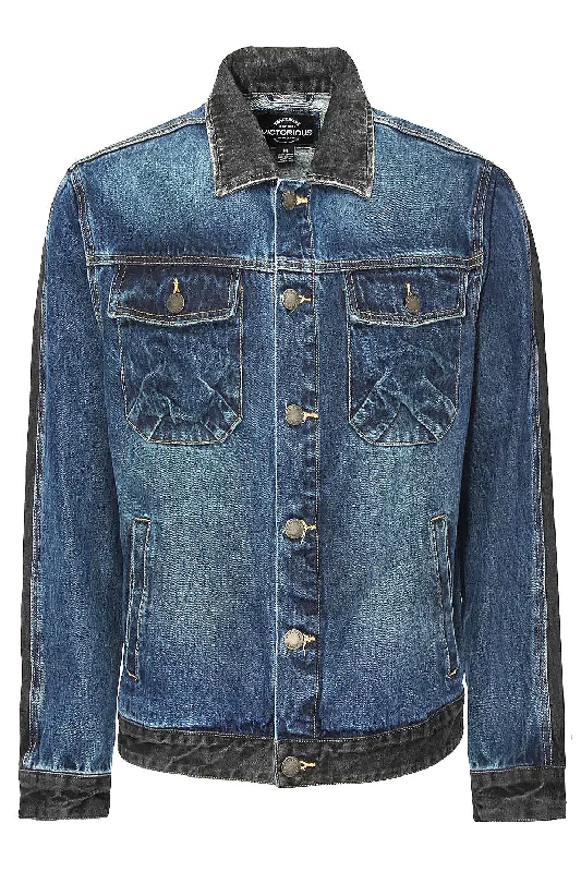 Two Tone Trucker Denim Jacket