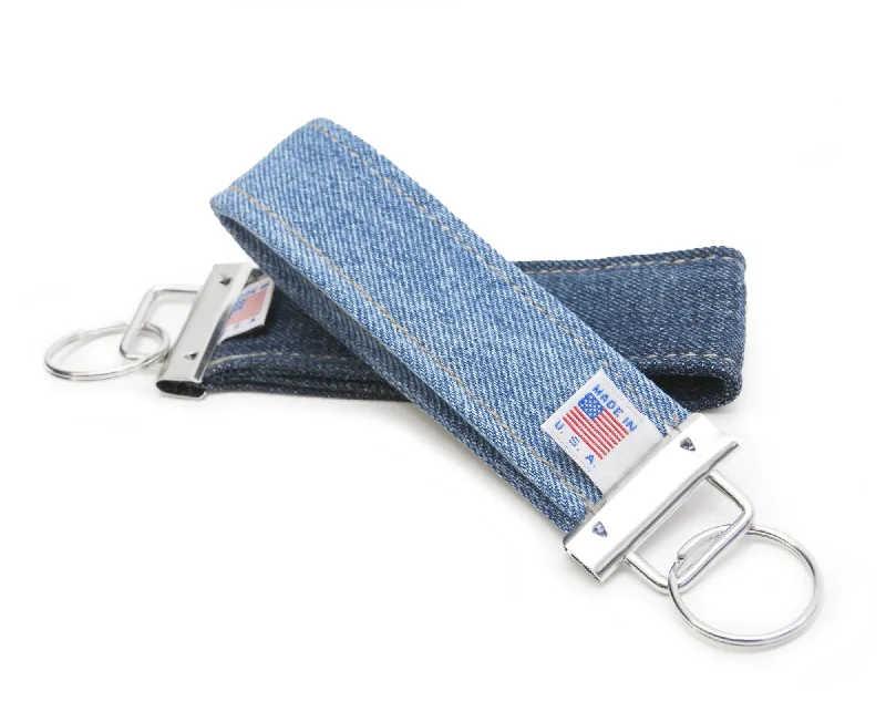 All American Denim Key Fob - Made in USA