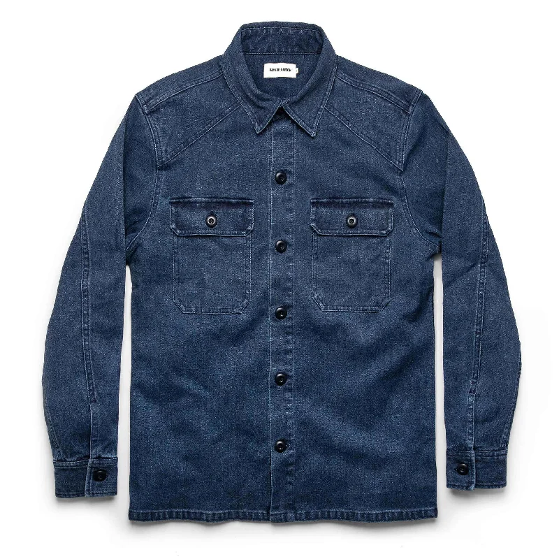 The Shop Shirt in Indigo Boss Duck