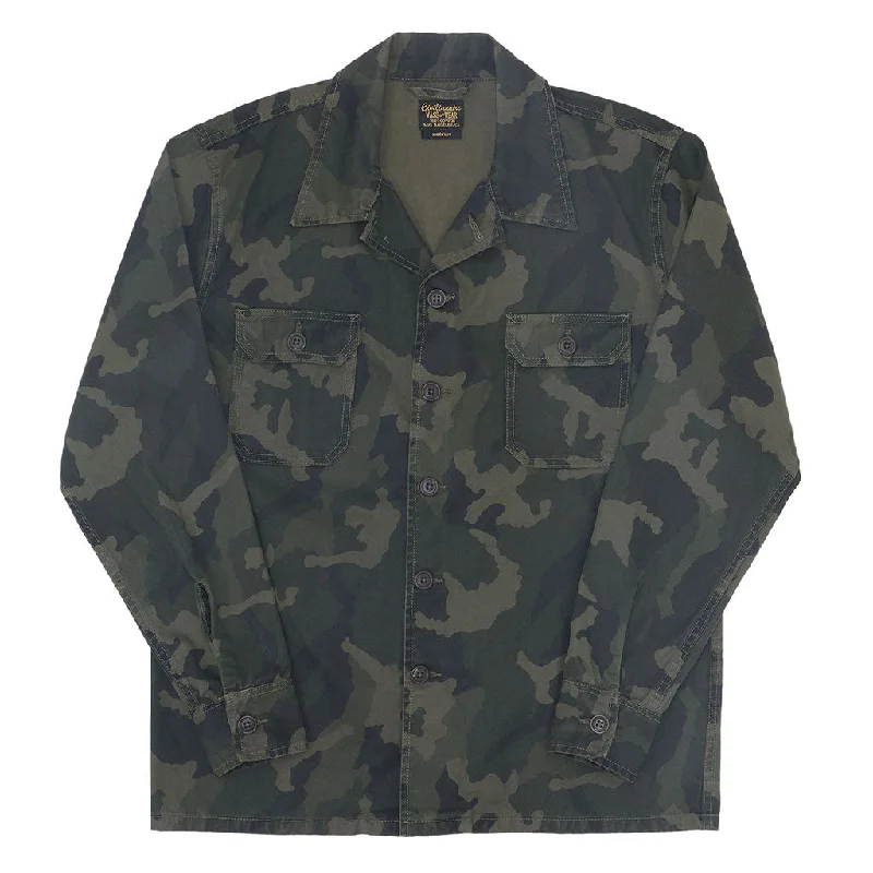 2 Pockets 100% Cotton Lucca Jacket - BISKRA CAMO