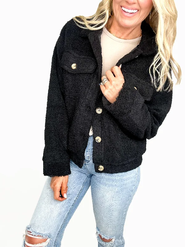 Black Sherpa Haven Jacket