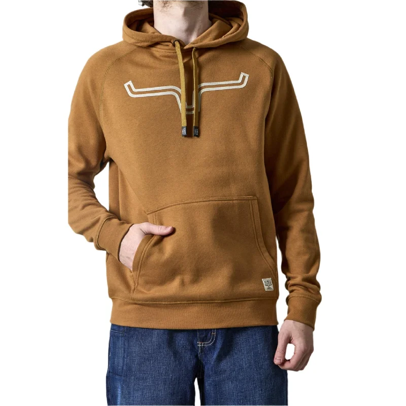 Kimes Ranch Men's Outlier WW Brown Hoodie