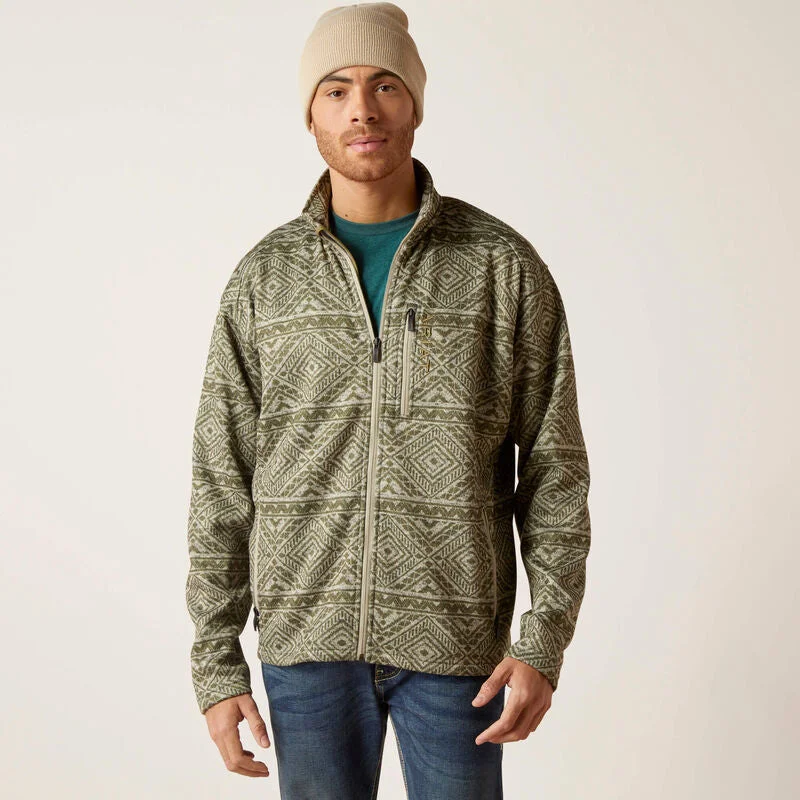 Caldwell Full Zip-OLIVE LEAF SOUTHWEST