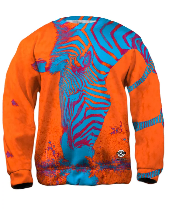 Neon Orange Zebra