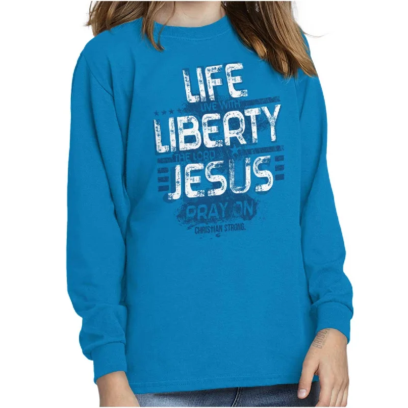 Live Liberty Youth Long Sleeve Shirt