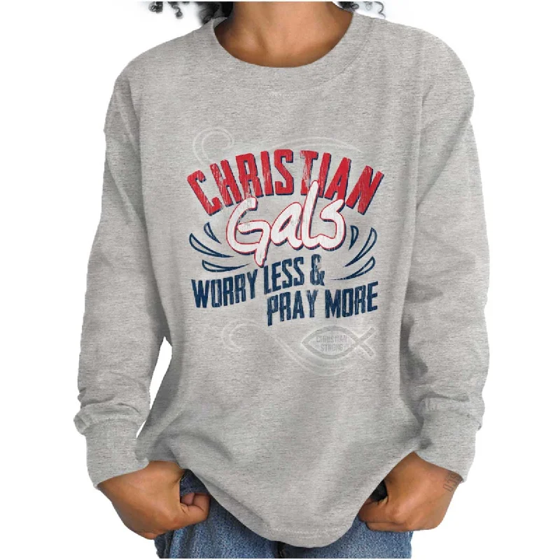 Christian Gals Youth Long Sleeve T-Shirt