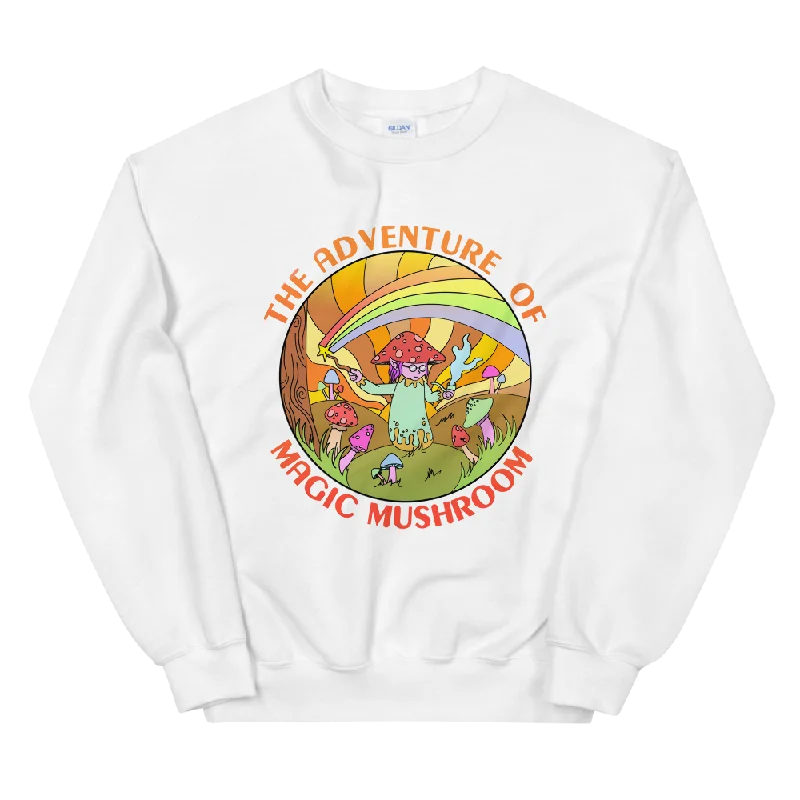 The Adventure Of Magic Mushroom Graphic Sweatshirt