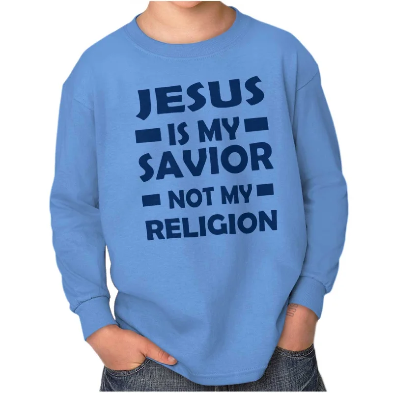 Jesus is my Savior Youth Long Sleeve T-Shirt