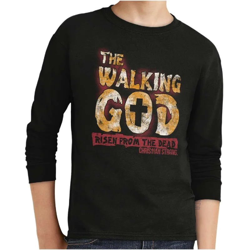 The Walking God Youth Long Sleeve T-Shirt