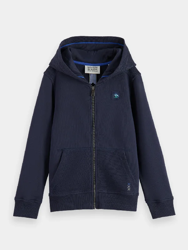 Kids - Regular-fit zip-through hoodie