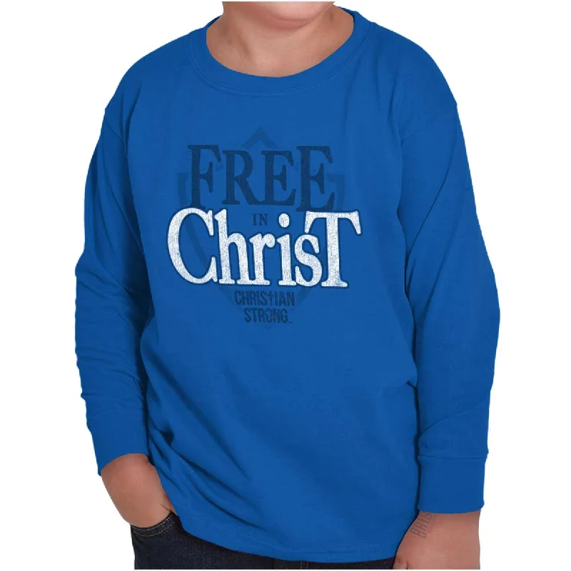 Free In Christ Youth Long Sleeve T-Shirt