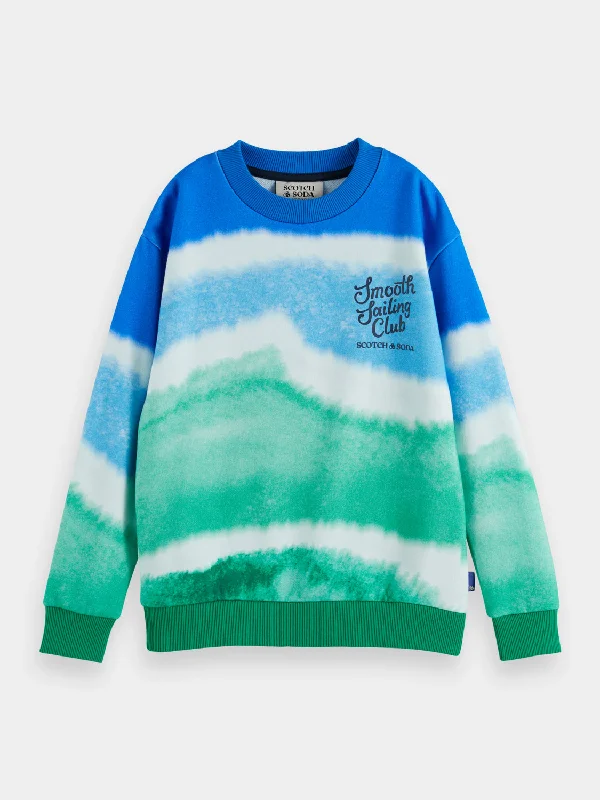 Kids - Relaxed-fit tie-dyed sweatshirt