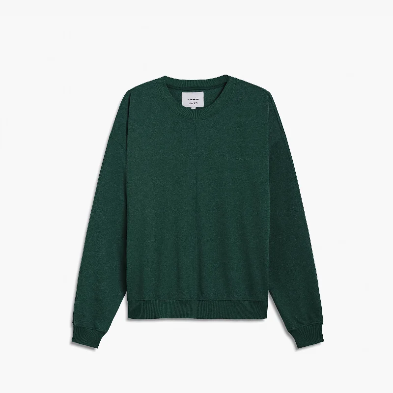 loop terry standard sweatshirt / hunter green