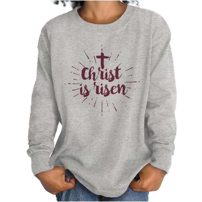 Christ Risen Youth Long Sleeve T-Shirt