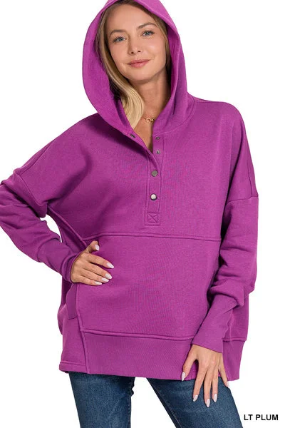 DOOR BUSTER: Plum Hoodie