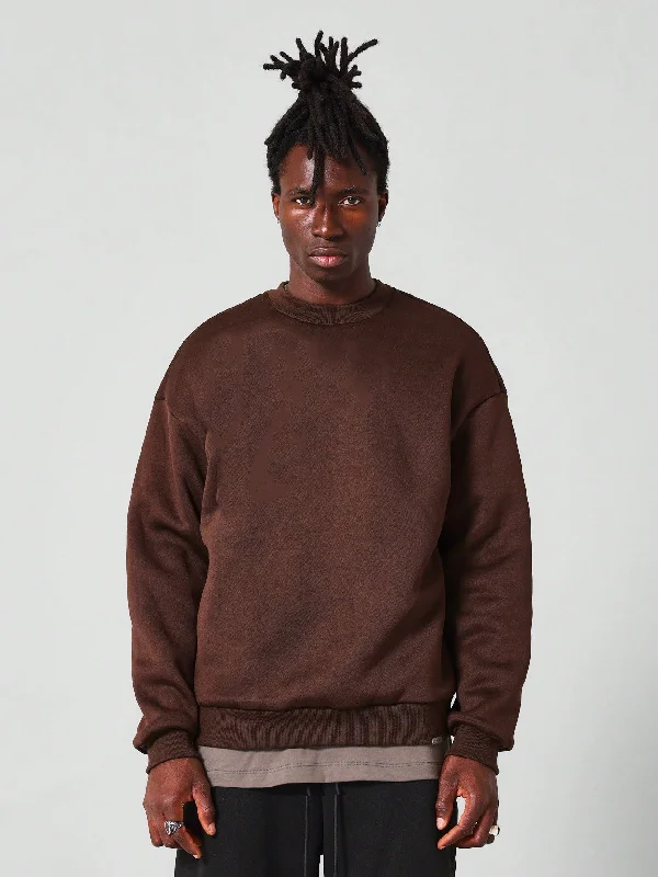 Breathable Design Regular Fit Essential Sweatshirt