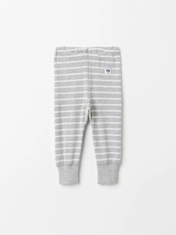 PO.P Striped Baby Leggings