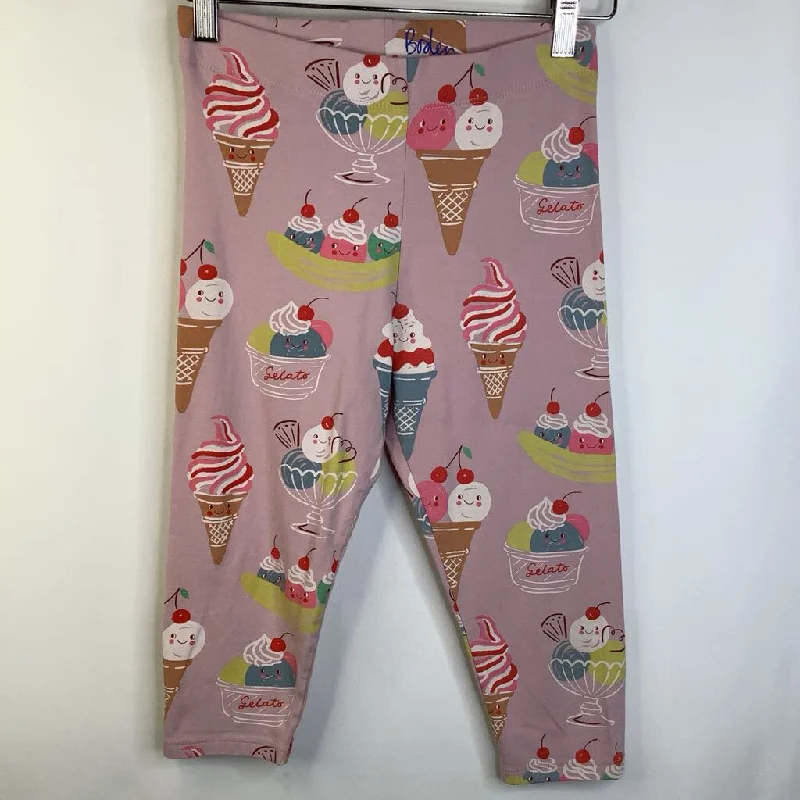 Size 11-12: Boden Pink w/ Ice Cream Print Leggings