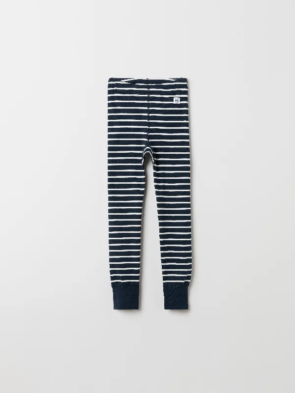 PO.P Striped Kids Leggings