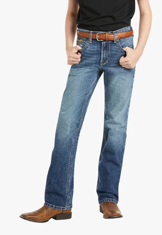 Wearable At Home Or Out Ariat Boys B5 Straight Stretch Jean