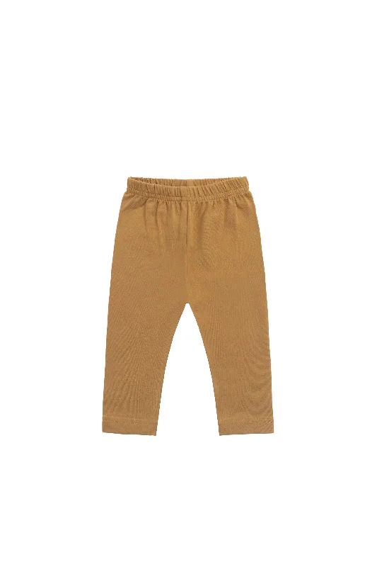 Organic Cotton Legging - Golden