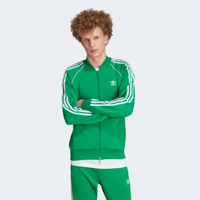 Fashion Pioneer AD - Men 'Green' 3 Stripes Zipper AD204
