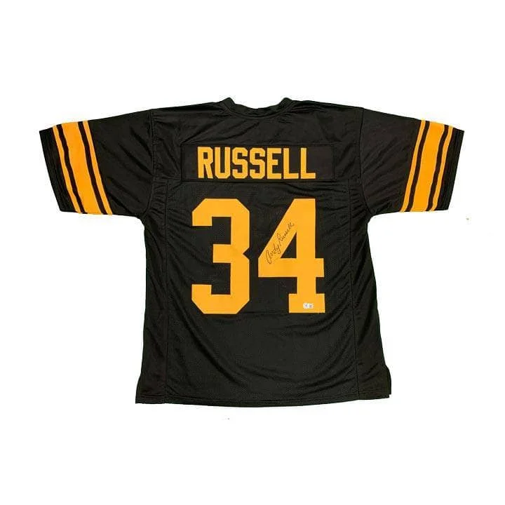 Andy Russell Signed Custom Anniversary Jersey