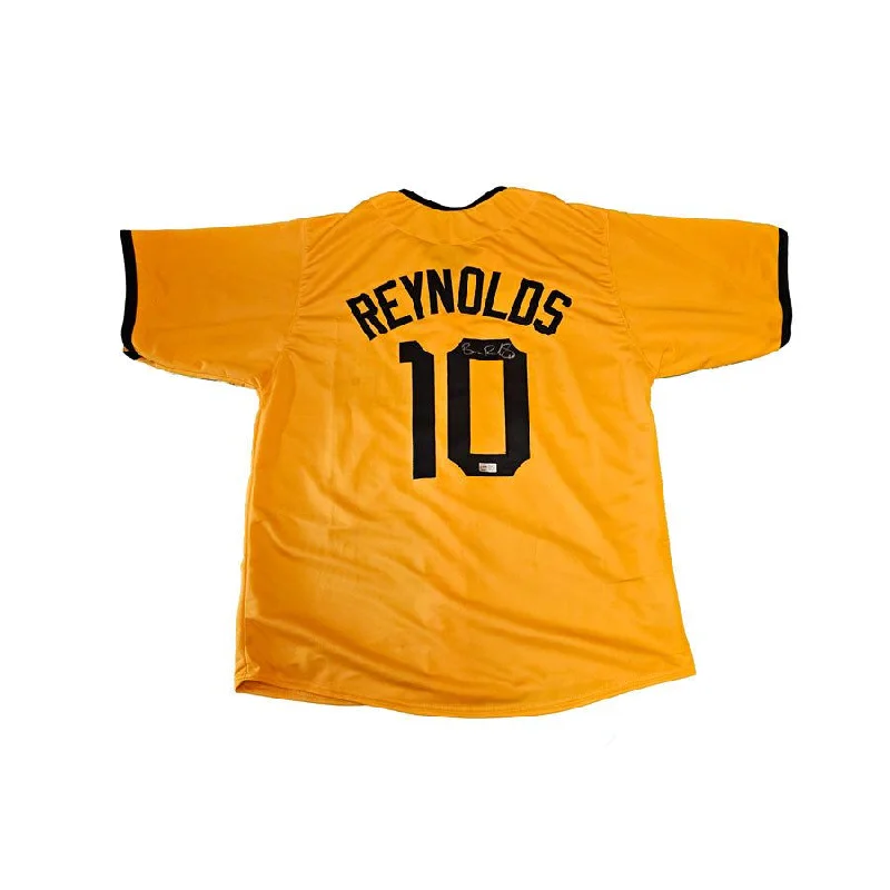 Bryan Reynolds Signed Custom CC Gold Baseball Jersey