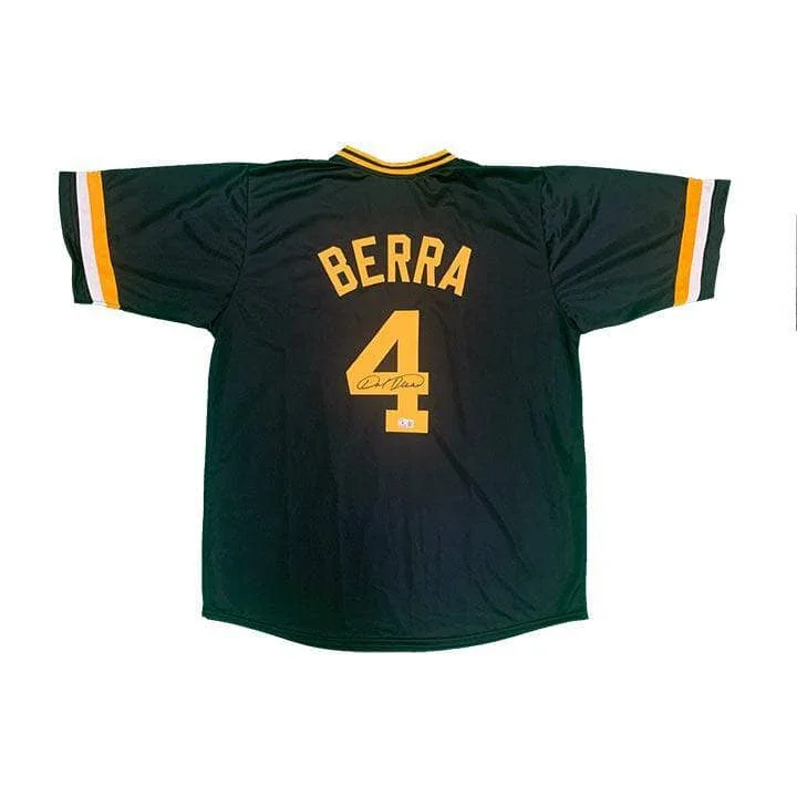 Dale Bera Signed Custom Black Baseball Jersey