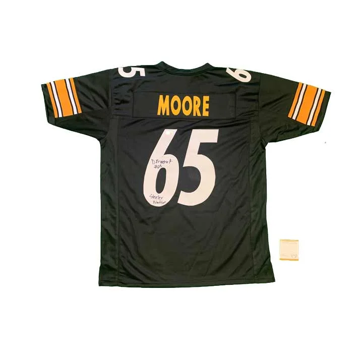 Dan Moore Jr. Signed Custom Home Jersey with Steeler Nation