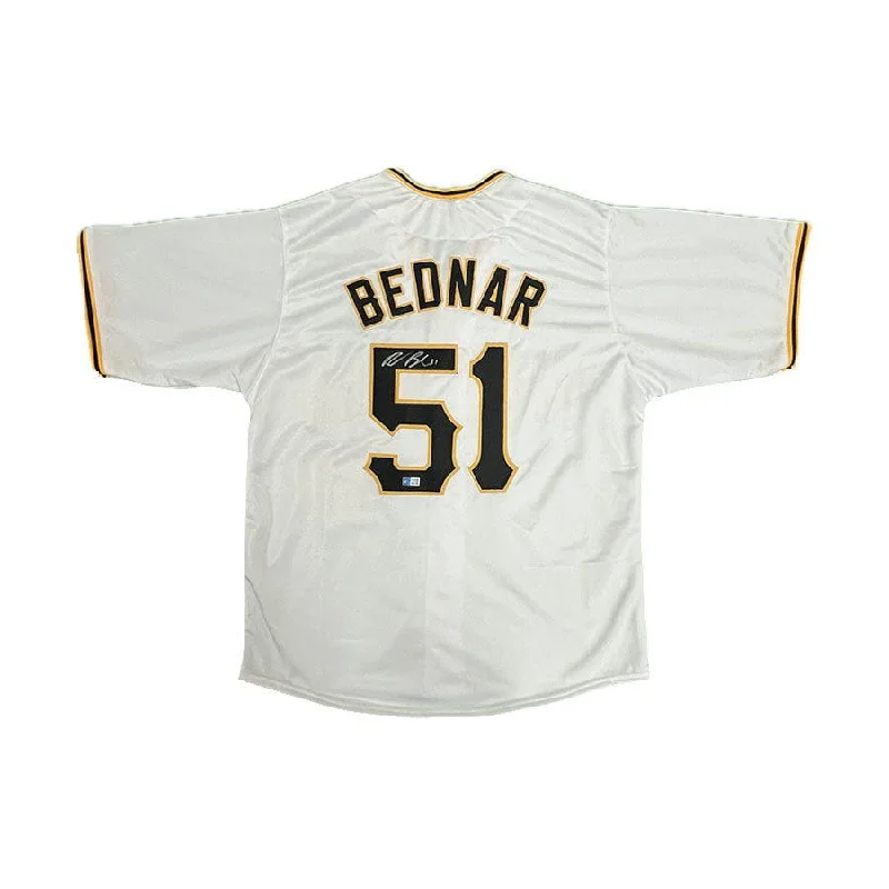 David Bednar Signed Custom White Baseball Jersey