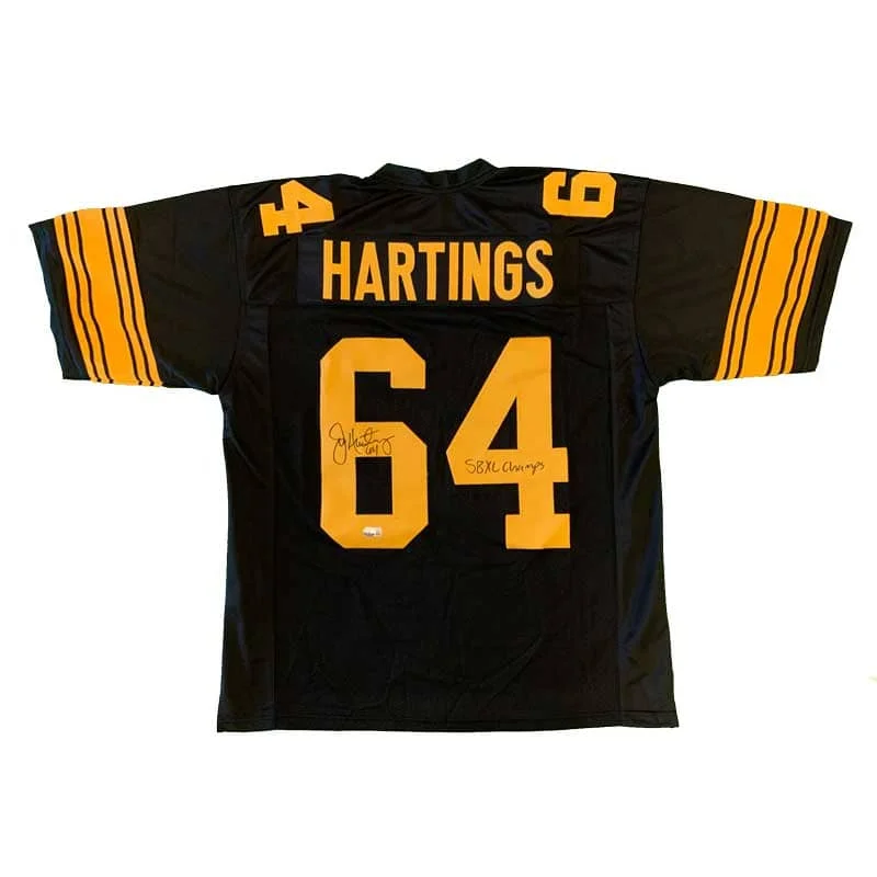 Jeff Hartings Signed Custom Alternate Jersey with SB XL Champs