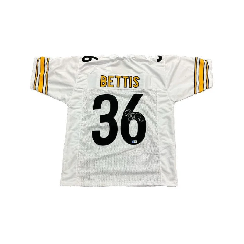 Jerome Bettis Signed Custom Away Football Jersey