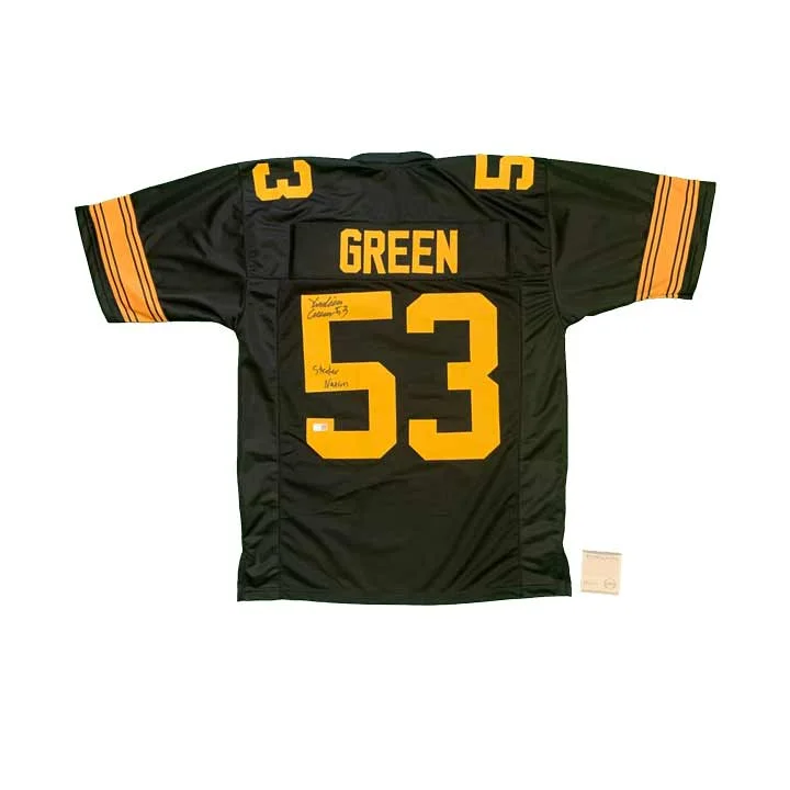 Kendrick Green Signed Custom Alternate Jersey with Steeler Nation