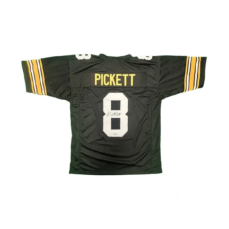 Kenny Pickett Signed Custom Black Pro-Style Football Jersey with Block #'s