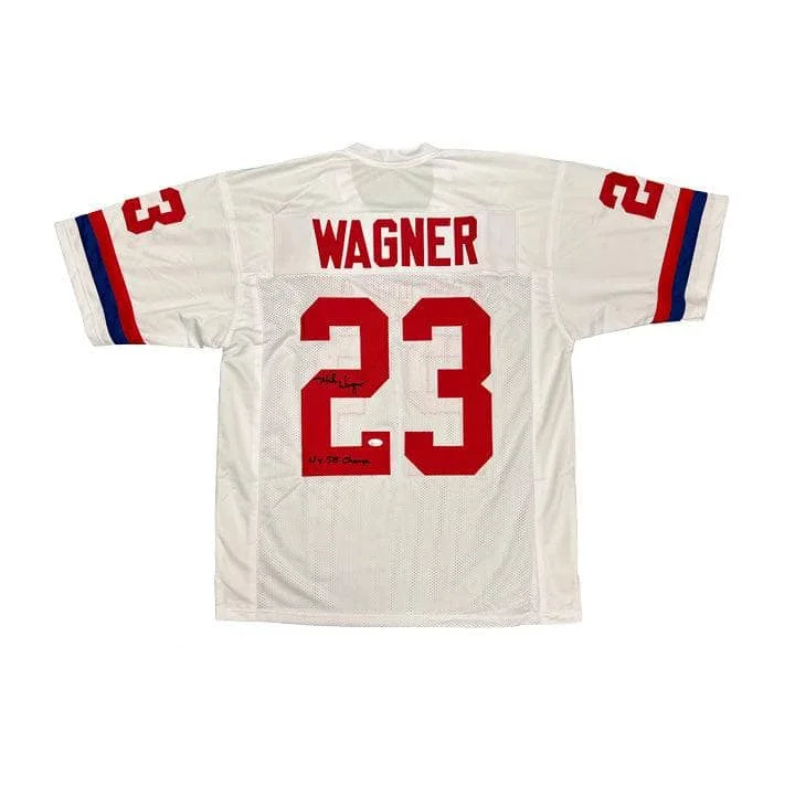 Mike Wagner Signed Custom Pro Bowl Football Jersey with 4X SB Champs