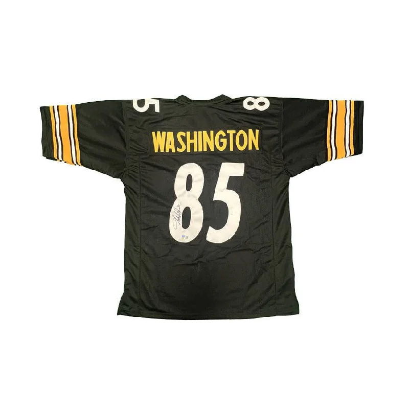 Nate Washington Signed Custom Black Football Jersey