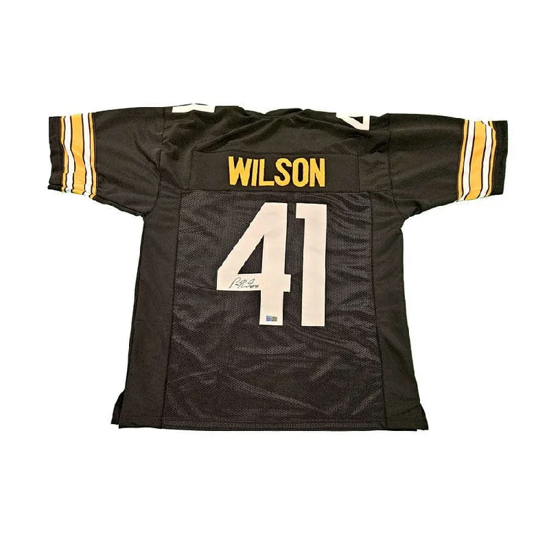 Payton Wilson Signed Custom Black Home Jersey