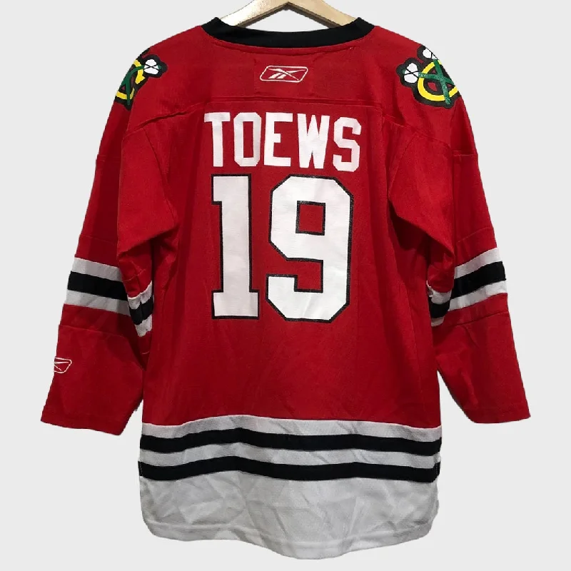 Vintage Jonathan Toews Chicago Blackhawks Jersey Youth L/XL