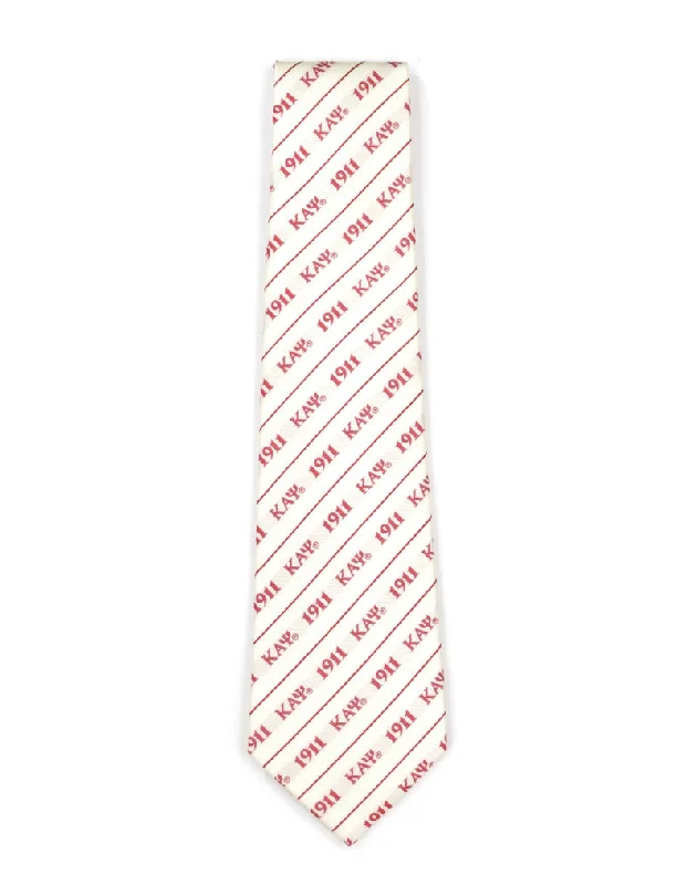 Kappa Letter Neck Tie