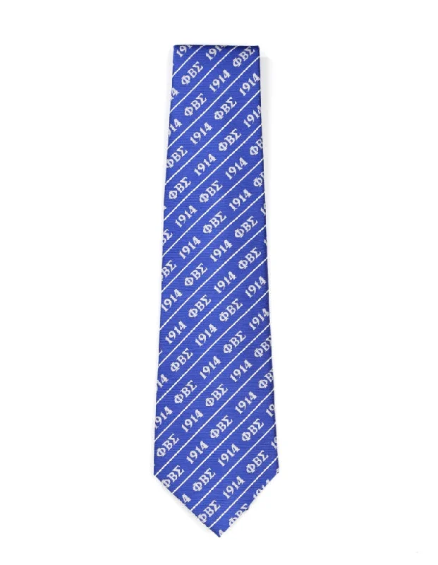 Sigma Letter Neck Tie