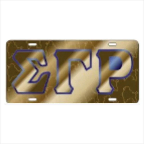 SGRho Gold Symbol Back Auto Tag