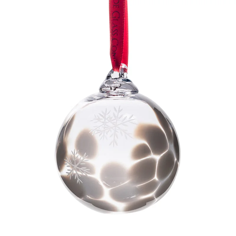 White Snowflake Bauble