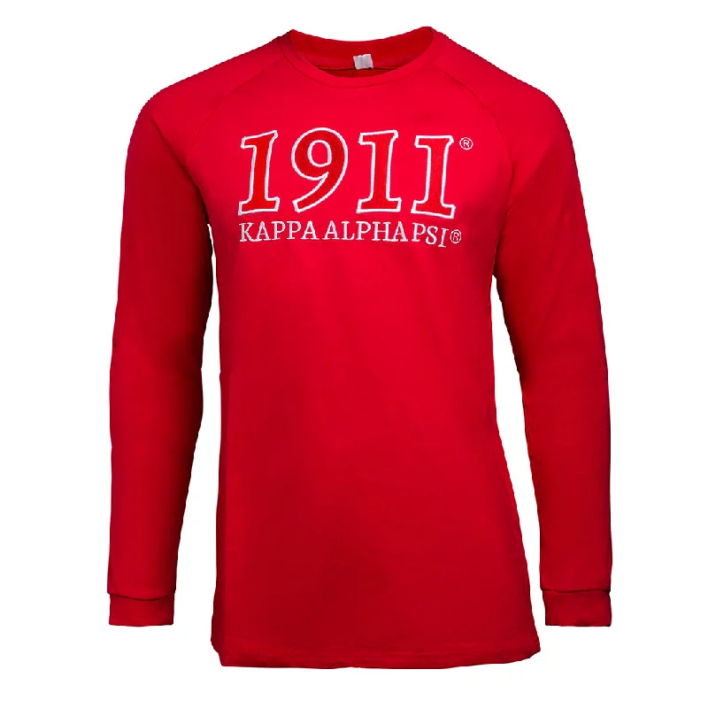 Kappa Date Embroidered Long Sleeve Tee