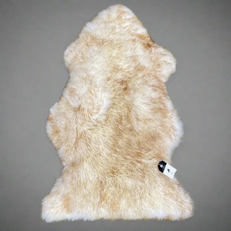 Wolf Sheepskin Rug