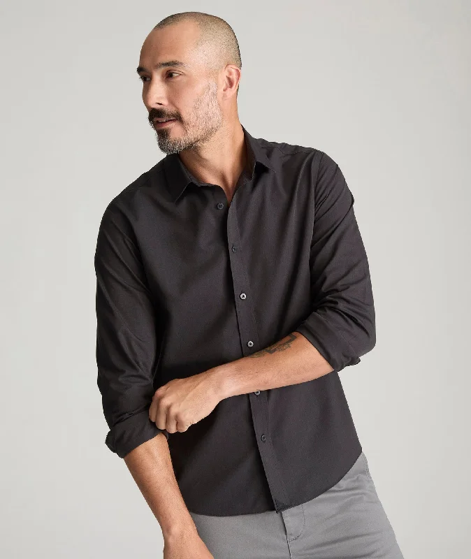 Wrinkle-Free Black Stone Shirt