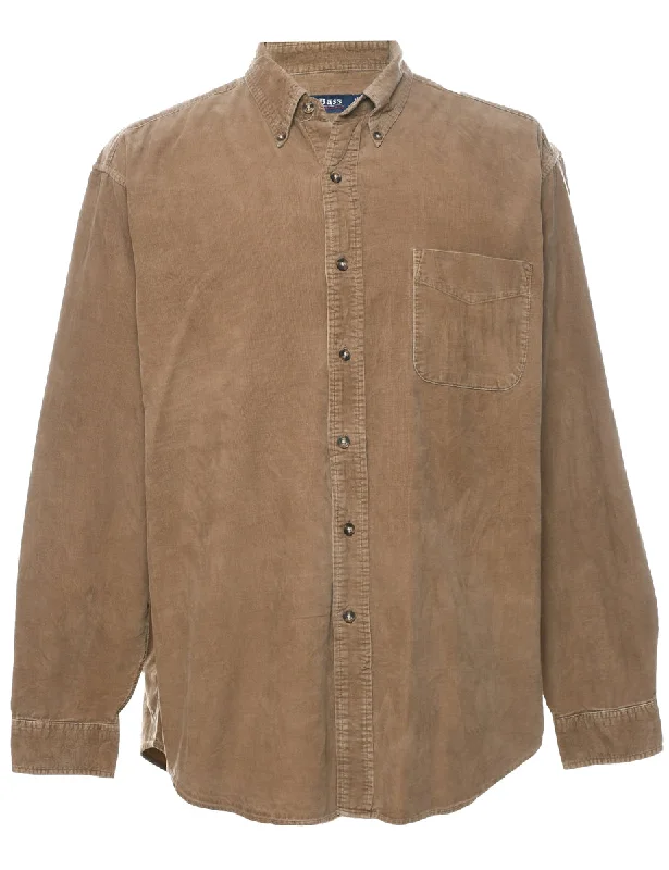 G.H. Bass Corduroy Shirt - L