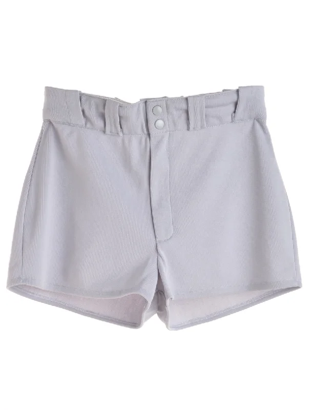 Grey Baseball Shorts