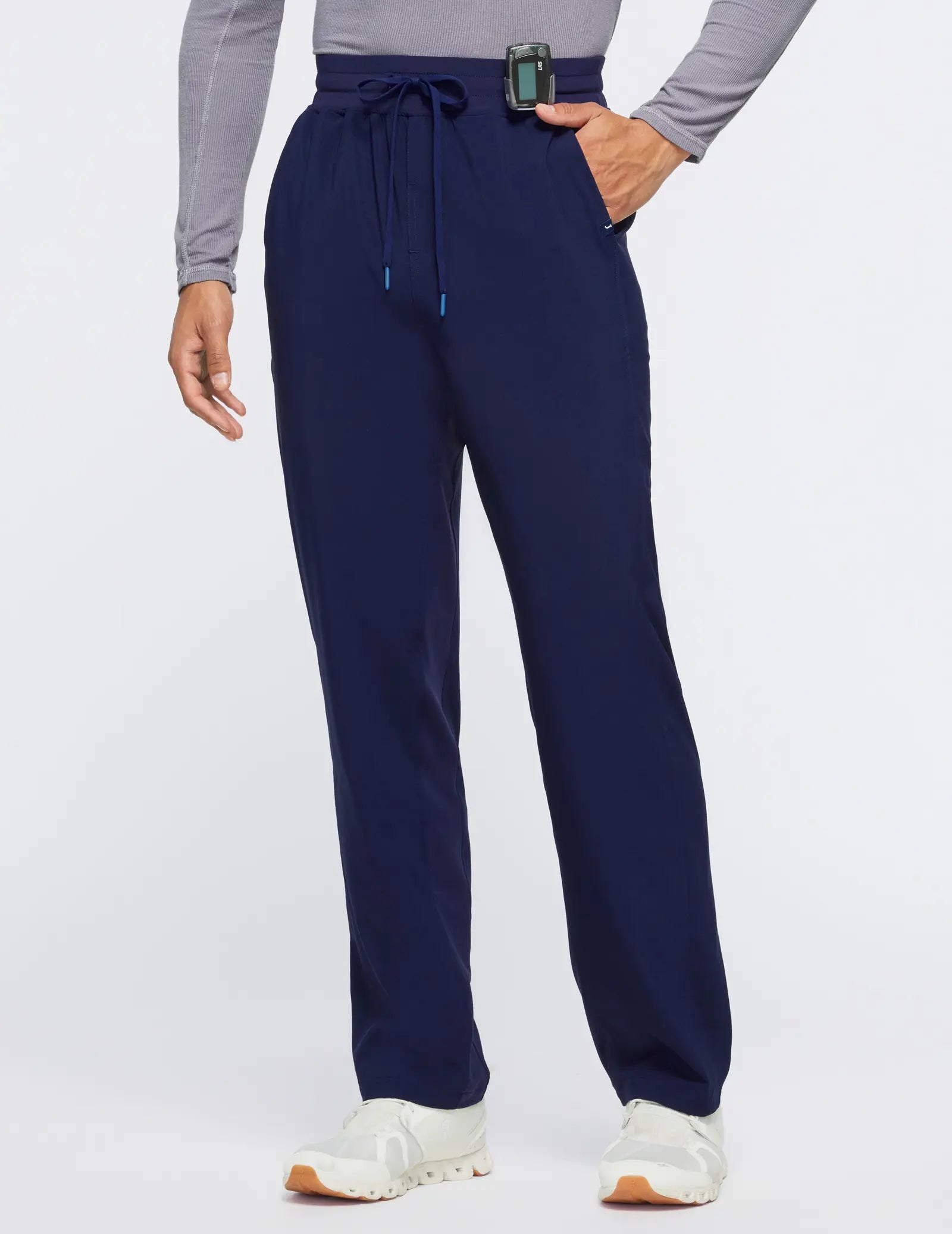 Jaanuu Men's All-Day Performance Scrub Pant - Navy